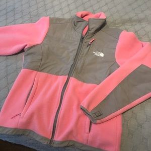 Pink North Face Jacket - S